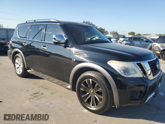 2018 Nissan Armada Platinum with VIN JN8AY2NE9J9730021, listed as a Copart auction lot 72565294 with 150,363 mi miles and Clean Title. Bid and sale history available at carsss.com. Image 4.