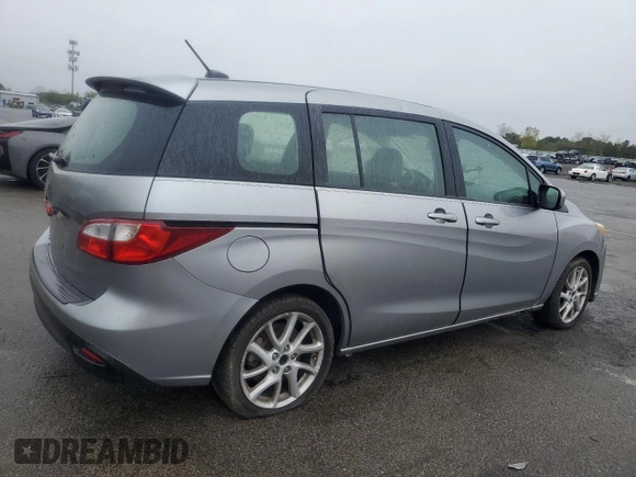 2012 Mazda 5 Grand Touring with VIN JM1CW2DL1C0140011, listed as a Copart auction lot 55792455 with 101,962 mi miles and Clean Title. Bid and sale history available at DreamBid. Image 3.