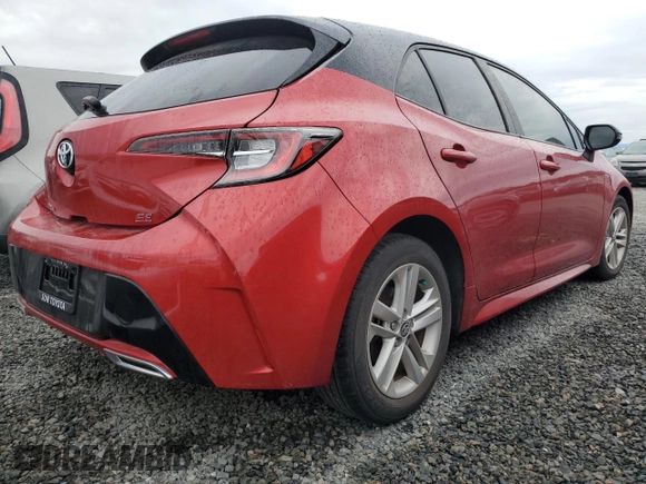 2021 Toyota Corolla Hatchback SE with VIN JTND4MBEXM3133614, listed as a Copart auction lot 74968894 with 0 mi miles and Non Repairable. Bid and sale history available at carsss.com. Image 3.