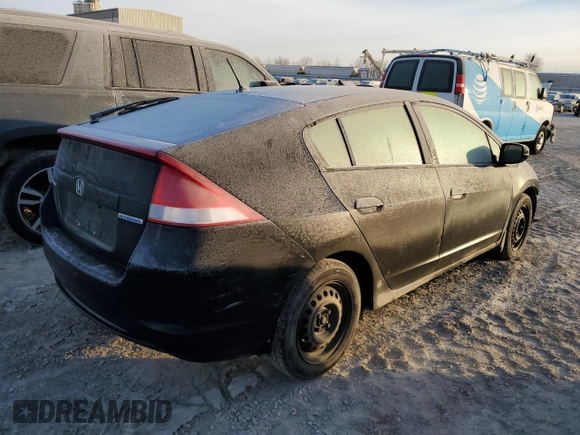 2011 Honda Insight with VIN JHMZE2H36BS007317, listed as a Copart auction lot 42433365 with 116,097 mi miles and Salvage title. Bid and sale history available at DreamBid. Image 3.