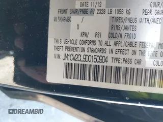 2013 Mazda 5 Touring с VIN JM1CW2CL9D0150904, выставлен на аукционе IAAI как лот 42017508 с пробегом 165 192 миль миль и . История ставок и продаж доступна на DreamBid. Изображение 9.