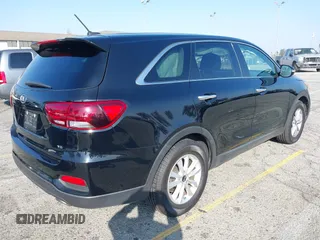 2019 Kia Sorento S V6 with VIN 5XYPG4A51KG567018, listed as a IAAI auction lot 41501450 with 78,964 mi miles. Bid and sale history available at carsss.com. Image 4.