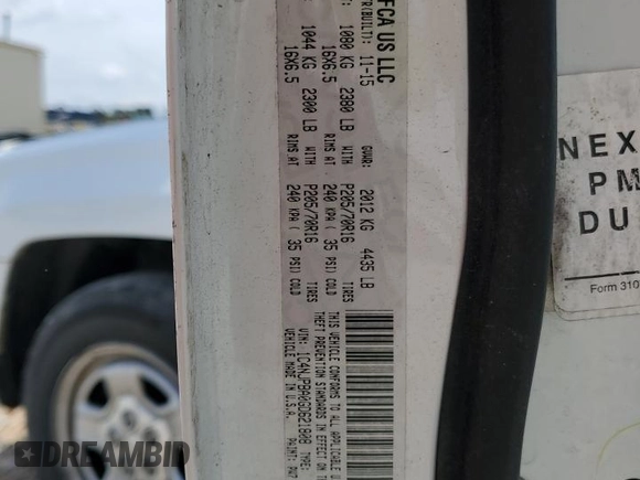2016 Jeep Patriot Sport z VIN 1C4NJPBA0GD621808, wystawiony jako Copart lot #56292375 z przebiegiem 134 310 mil mil oraz Szkoda całkowita • Salvage title. Historia ofert i sprzedaży dostępna na DreamBid. Obrazek 13.