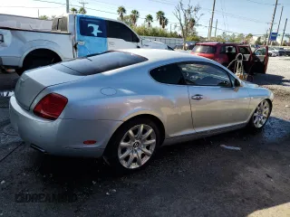 2005 Bentley Continental GT GT with VIN SCBCR63W15C023866, listed as a Copart auction lot 88084335 with Not provided miles and Salvage title. Bid and sale history available at DreamBid. Image 3.
