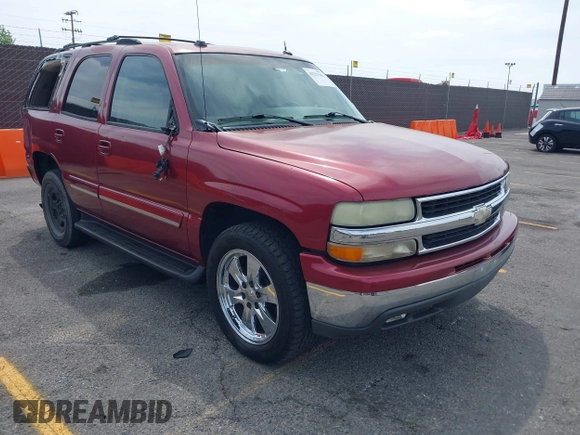 2004 Chevrolet Tahoe LS z VIN 1GNEC13T54R264848, wystawiony jako IAAI lot #42237186 z przebiegiem Nie podano mil oraz . Historia ofert i sprzedaży dostępna na DreamBid. Obrazek 1.