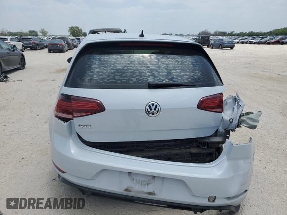 2018 Volkswagen Golf GTI S with VIN 3VW447AU4JM289010, listed as a Copart auction lot 55684894 with 79,182 mi miles and Salvage Title. Bid and sale history available at carsss.com. Image 6.