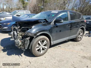 2018 Toyota RAV4 XLE with VIN 2T3WFREV0JW469717, listed as a Copart auction lot 47416435 with 97,142 mi miles and Salvage Title. Bid and sale history available at carsss.com. Image 1.