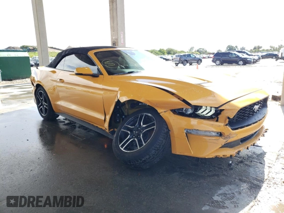 2022 Ford Mustang EcoBoost with VIN 1FATP8UH2N5147928, listed as a Copart auction lot 48338643 with 4,570 mi miles and . Bid and sale history available at DreamBid. Image 4.