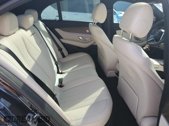 2023 Mercedes-Benz E 350 with VIN W1KZF8EB8PB111186, listed as a Copart auction lot 47231655 with 22,537 mi miles and Salvage Title. Bid and sale history available at DreamBid. Image 10.
