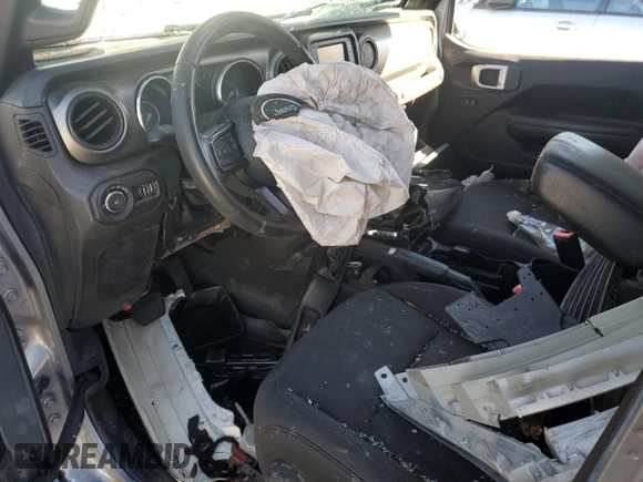 2019 Jeep Wrangler Unlimited Sport Altitude with VIN 1C4HJXDG2KW526792, listed as a Copart auction lot 81760724 with Not provided miles and Salvage title. Bid and sale history available at DreamBid. Image 8.