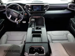 2022 Toyota Tundra SR5 with VIN 5TFLA5AB7NX016542, listed as a Copart auction lot 43166095 with 34,957 mi miles and Salvage title. Bid and sale history available at DreamBid. Image 8.