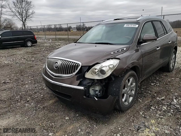 2008 Buick Enclave CXL with VIN 5GAER23768J228513, listed as a Copart auction lot 49675705 with 181,577 mi miles and Salvage Title. Bid and sale history available at carsss.com. Image 12.