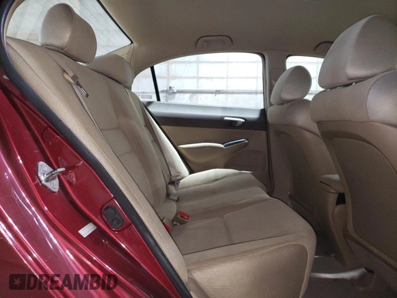 2008 Honda Civic LX z VIN 1HGFA16538L035336, wystawiony jako Copart lot #55792745 z przebiegiem 249 913 mil mil oraz Czysty tytuł • Clean title. Historia ofert i sprzedaży dostępna na DreamBid. Obrazek 10.