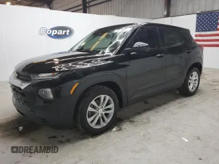 2021 Chevrolet TrailBlazer LS with VIN KL79MMS25MB178883, listed as a Copart auction lot 48481105 with 86,934 mi miles and Clean Title. Bid and sale history available at carsss.com. Image 1.