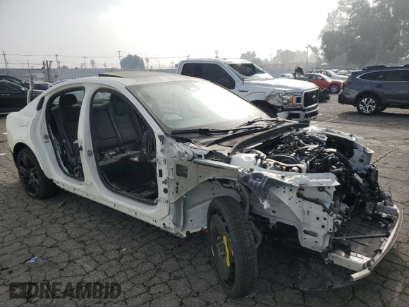 2024 Volvo S60 Plus Black Edition with VIN 7JRH60FHXRG310578, listed as a Copart auction lot 83423344 with Not provided miles and Clean title. Bid and sale history available at DreamBid. Image 4.