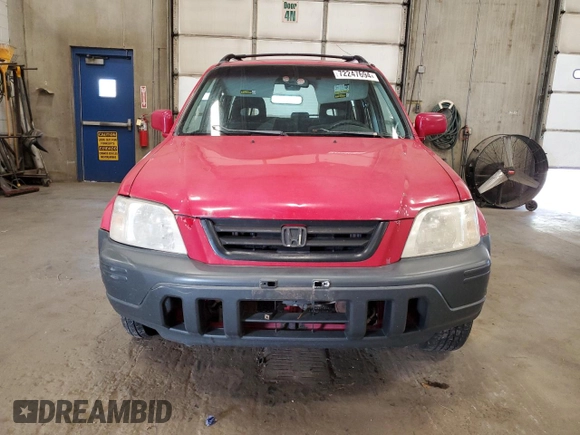 2001 Honda CR-V EX with VIN JHLRD18681C023085, listed as a Copart auction lot 72247694 with 212,620 mi miles and Salvage Title. Bid and sale history available at carsss.com. Image 5.
