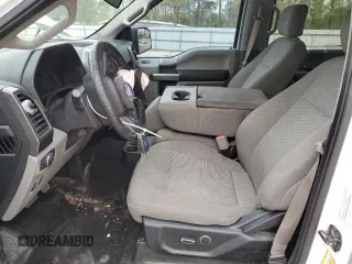 2018 Ford F-150 XL with VIN 1FTEW1C53JKC18828, listed as a Copart auction lot 50357415 with 128,689 mi miles and Salvage Title. Bid and sale history available at DreamBid. Image 7.
