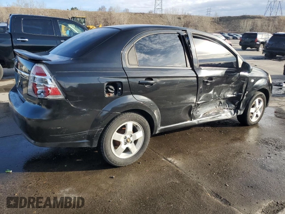 2007 Chevrolet Aveo LT z VIN KL1TG56667B050294, wystawiony jako Copart lot #47839165 z przebiegiem 180 521 mil mil oraz Szkody całkowita. Historia ofert i sprzedaży dostępna na DreamBid. Obrazek 3.