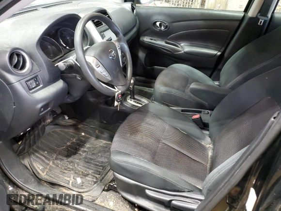 2019 Nissan Versa SV with VIN 3N1CN7AP1KL851784, listed as a Copart auction lot 60997845 with 96,799 mi miles and Salvage title. Bid and sale history available at DreamBid. Image 7.