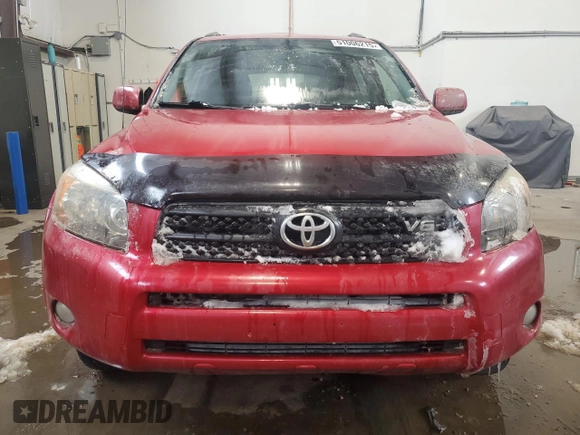 2006 Toyota RAV4 Sport with VIN JTMBK32V266000181, listed as a Copart auction lot 51006215 with 282,799 mi miles and Salvage Title. Bid and sale history available at carsss.com. Image 5.