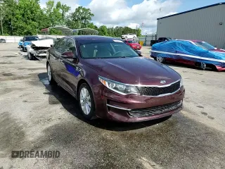 2018 Kia Optima LX with VIN 5XXGT4L32JG266820, listed as a Copart auction lot 56457175 with 89,960 mi miles and Salvage title. Bid and sale history available at DreamBid. Image 13.