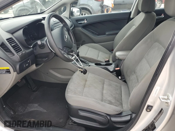 2015 Kia Forte LX with VIN KNAFK4A63F5301594, listed as a Copart auction lot 54932795 with 69,663 mi miles and Salvage Title. Bid and sale history available at carsss.com. Image 7.