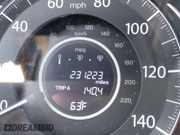 2016 Honda CR-V LX with VIN 5J6RM4H36GL125346, listed as a IAAI auction lot 41901397 with 231,223 mi miles. Bid and sale history available at carsss.com. Image 15.