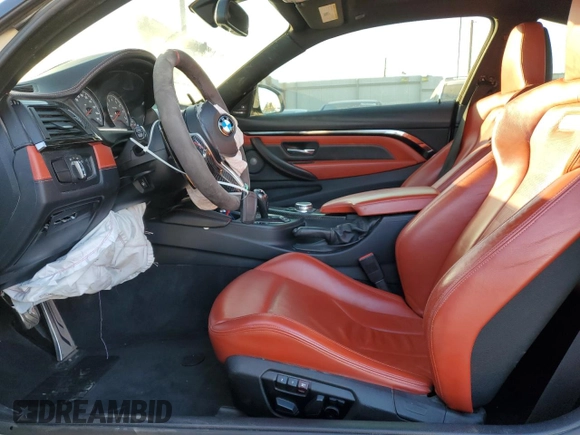 2015 BMW M4 with VIN WBS3R9C50FK331570, listed as a Copart auction lot 80739684 with 84,367 mi miles and Salvage Title. Bid and sale history available at carsss.com. Image 7.
