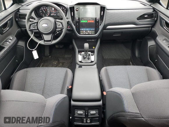 2025 Subaru Forester Premium with VIN JF2SLDDCXSH508638, listed as a Copart auction lot 57201385 with 7,737 mi miles and Salvage title. Bid and sale history available at DreamBid. Image 8.