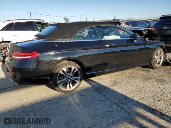 2019 Mercedes-Benz C 300 with VIN WDDWK8EB7KF784230, listed as a Copart auction lot 83780674 with Not provided miles and Salvage title. Bid and sale history available at DreamBid. Image 3.
