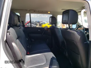 2018 Nissan Armada Platinum with VIN JN8AY2ND0JX000162, listed as a Copart auction lot 62196153 with 35,872 mi miles and Clean Title. Bid and sale history available at carsss.com. Image 10.
