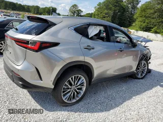 2022 Lexus NX 350h Luxury with VIN JTJHKCEZ0N2003737, listed as a Copart auction lot 56185694 with 37,447 mi miles and Salvage Title. Bid and sale history available at DreamBid. Image 3.
