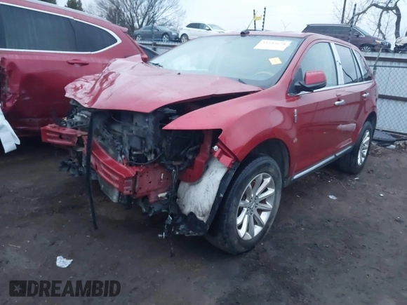 2012 Lincoln MKX with VIN 2LMDJ6JK3CBL09790, listed as a IAAI auction lot 41545628 with 135,031 mi miles. Bid and sale history available at carsss.com. Image 2.