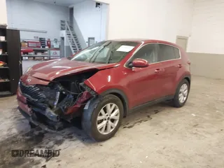2018 Kia Sportage LX with VIN KNDPM3AC4J7449705, listed as a IAAI auction lot 41640305 with 74,292 mi miles and . Bid and sale history available at carsss.com. Image 2.