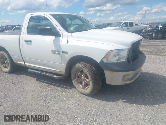 2015 Ram 1500 Tradesman z VIN 3C6JR6AT2FG554433, wystawiony jako IAAI lot #42114470 z przebiegiem Nie podano mil oraz . Historia ofert i sprzedaży dostępna na DreamBid. Obrazek 1.