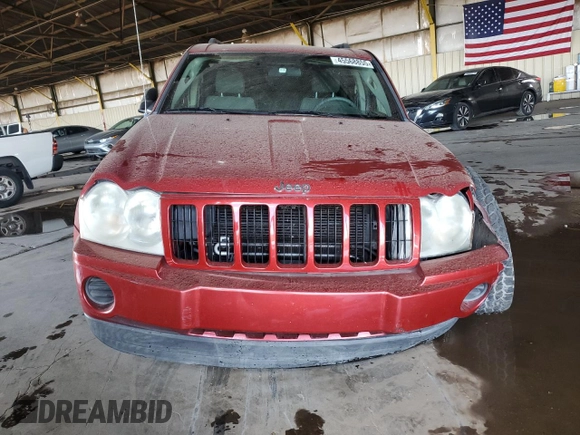 2006 Jeep Grand Cherokee Laredo with VIN 1J4HS48N06C254653, listed as a Copart auction lot 45568855 with 105,639 mi miles and Salvage Title. Bid and sale history available at carsss.com. Image 5.