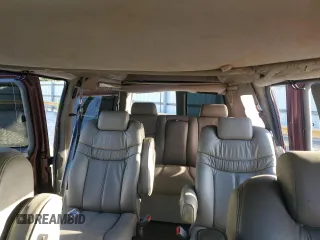 2005 Chevrolet Express Cargo Van YF7 Upfitter with VIN 1GBFG15T751154645, listed as a Copart auction lot 84732304 with 38,363 mi miles and Salvage Title. Bid and sale history available at carsss.com. Image 10.