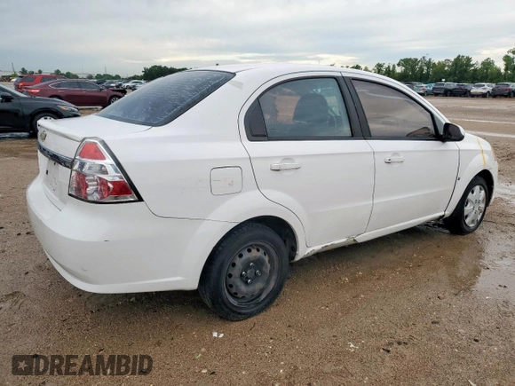 2009 Chevrolet Aveo 1LT z VIN KL1TD56E89B662824, wystawiony jako Copart lot #58526185 z przebiegiem 133 214 mil mil oraz Czysty tytuł • Clean title. Historia ofert i sprzedaży dostępna na DreamBid. Obrazek 3.