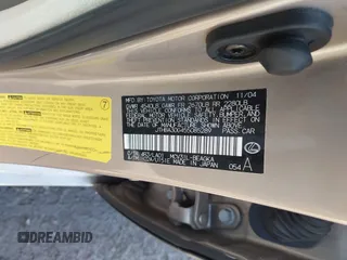 2005 Lexus ES 350 with VIN JTHBA30G455085289, listed as a IAAI auction lot 42048309 with 139,034 mi miles and . Bid and sale history available at DreamBid. Image 9.