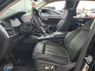 2020 BMW X7 xDrive40i with VIN 5UXCW2C01L9B96566, listed as a Copart auction lot 44604155 with 0 mi miles and Clean Title. Bid and sale history available at carsss.com. Image 7.