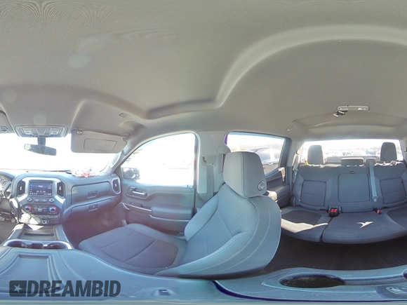 2021 Chevrolet Silverado 1500 LT Trail Boss with VIN 1GCPYFEDXMZ342045, listed as a Copart auction lot 48592785 with 51,789 mi miles and Salvage Title. Bid and sale history available at DreamBid. Image 12.
