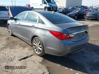 2012 Hyundai Sonata Limited with VIN 5NPEC4ABXCH409778, listed as a IAAI auction lot 41456209 with 176,340 mi miles and . Bid and sale history available at DreamBid. Image 3.