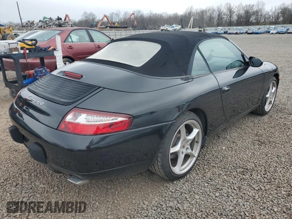 2001 Porsche 911 with VIN WP0CA29931S652821, listed as a Copart auction lot 52928055 with Not Provided miles and Clean Title. Bid and sale history available at DreamBid. Image 3.