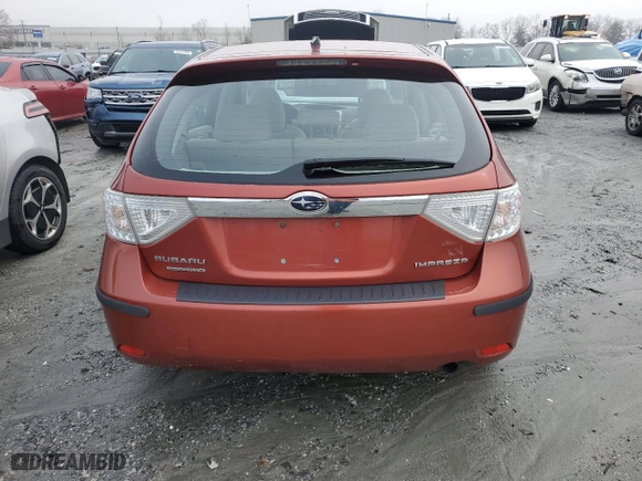 2010 Subaru Impreza Wagon i with VIN JF1GH6A65AH822279, listed as a Copart auction lot 45348575 with 54,811 mi miles and Salvage Title. Bid and sale history available at carsss.com. Image 6.