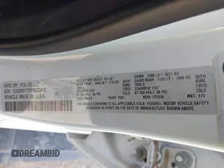 2023 Ram 1500 Big Horn с VIN 1C6SRFFT9PN533410, выставлен на аукционе IAAI как лот 42143354 с пробегом 25 434 миль миль и . История ставок и продаж доступна на DreamBid. Изображение 9.