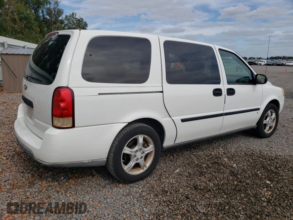 2008 Chevrolet Uplander LS with VIN 1GNDV23108D128611, listed as a Copart auction lot 81513244 with 0 mi miles and Salvage Title. Bid and sale history available at carsss.com. Image 3.
