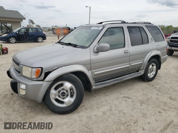 2000 Infiniti QX4 with VIN JNRAR07Y3YW085317, listed as a Copart auction lot 53807065 with 235,687 mi miles and Clean Title. Bid and sale history available at DreamBid. Image 1.