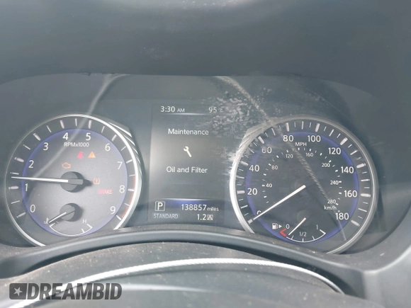 2014 Infiniti Q50 Premium with VIN JN1BV7APXEM681978, listed as a IAAI auction lot 42681718 with 138,857 mi miles and . Bid and sale history available at DreamBid. Image 7.