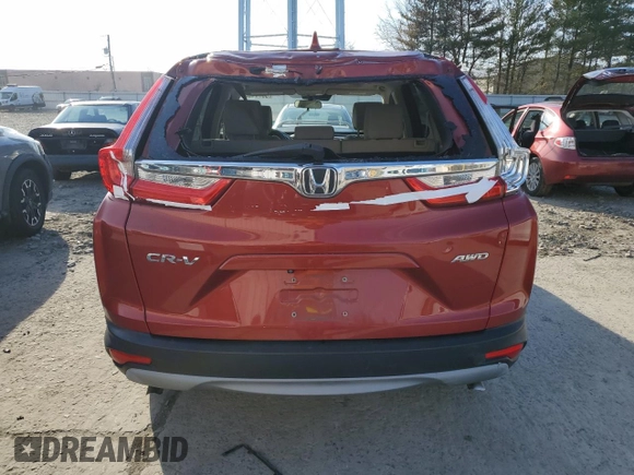 2017 Honda CR-V EX with VIN 2HKRW2H55HH613361, listed as a Copart auction lot 50784505 with 64,844 mi miles and Salvage Title. Bid and sale history available at carsss.com. Image 6.