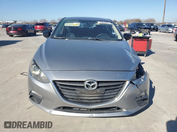 2014 Mazda 3 i SV with VIN JM1BM1T77E1212911, listed as a Copart auction lot 43633875 with 118,511 mi miles and Salvage Title. Bid and sale history available at DreamBid. Image 5.